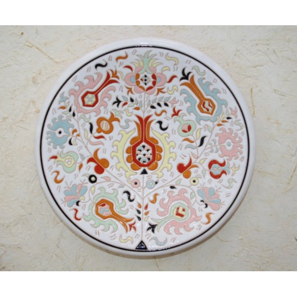 Керамическая тарелка от Мамута Чурлу 